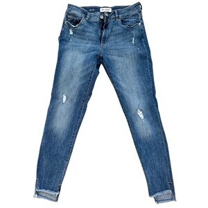 DL1961 Ripped Cropped Jeans | Size 30